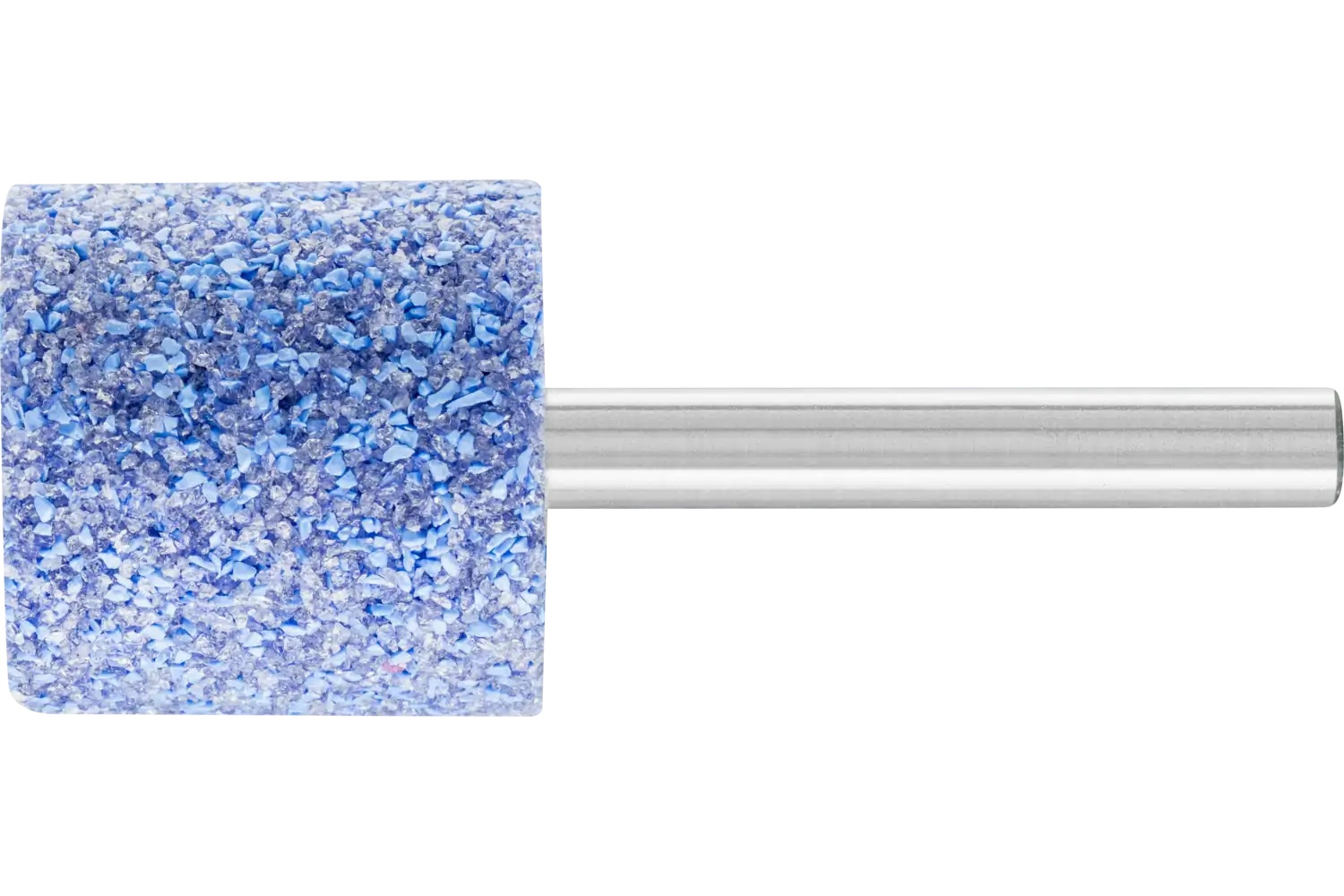 Picture of Pferd Vitrified Mounted Point, TOUGH, 1" x 1, 46 Grit, A38, Ceramic Oxide, 1/4" Shank